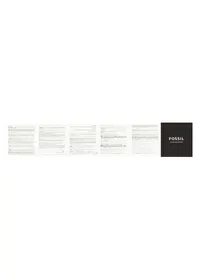 Notice FOSSIL GEN 6 DISPLAY Smartwatch