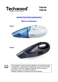 Notice TECHWOOD TAS-56 Aspirateur de table
