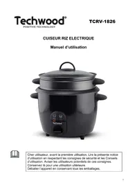 Notice TECHWOOD TCRV-1826 Cuiseur à riz