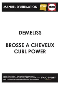 Notice Demeliss CURL POWER Fer a boucler