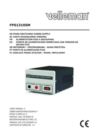 Notice VELLEMAN PSS1303 Chargeur de piles