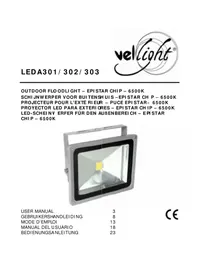 Notice VELLEMAN LEDA303 Verlichting