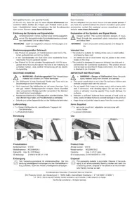 Notice EasyMaxx 1619 Sac