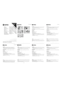 Notice KONIG SAS-FIX11 Détecteur