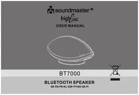 Notice Soundmaster BT7000 Non catégorisé