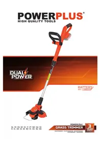 Notice PowerPlus POWDPG7541 Grasmaaier