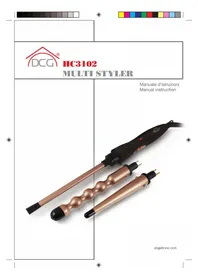 Notice DCG HC3102 Fer a boucler