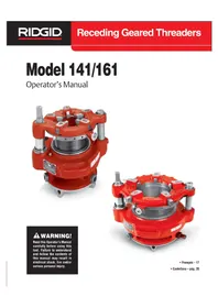 Notice RIDGID 141 Sin categoría