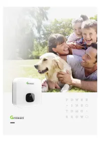 Notice Growatt MIN 4200TL-XH Panneau solaire