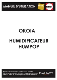 Notice OKOIA HUMPOP Humidificateur