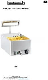 Notice Casselin CCF1 Chauffe-Plats