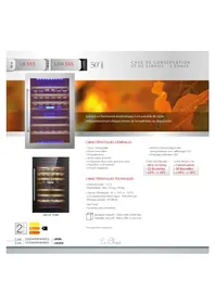 Notice LE CHAI LB555 Cave à vin