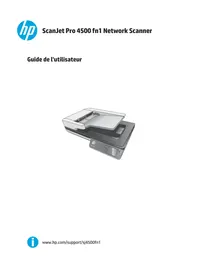 Notice HP SCANJET PRO 4500 FN1 Scanner