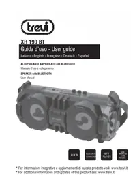 Notice Trevi XR 190 BT Haut-parleur