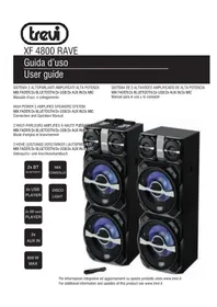 Notice Trevi XF 4800 RAVE Haut-parleur