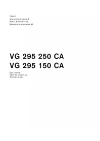 Notice GAGGENAU RB282304 Réfrigérateur