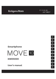 Notice Krüger&Matz MOVE 10 KM05000 Smartphone