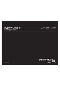 Notice HYPERX CLOUD III Casque
