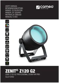 Notice Cameo ZENIT Z120 G2 Iluminación