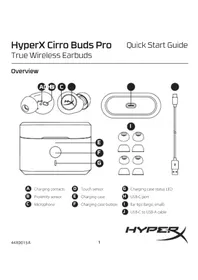 Notice HYPERX CIRRO BUDS PRO Bouchon d'oreille