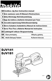 Notice MAKITA DJV181RT1J Scie électrique