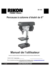 Notice RIKON 30-100 Perceuse