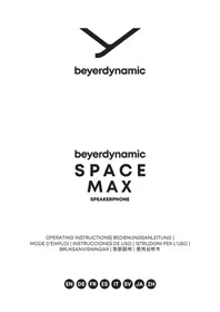 Notice BEYERDYNAMIC SPACE MAX Téléphone de bureau