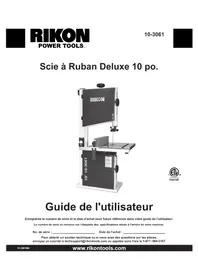 Notice RIKON 10-3061 Scie