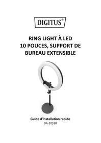 Notice Digitus DA-20310 Lampe