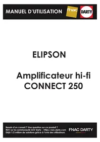 Notice ELIPSON CONNECT 250 Receiver