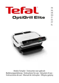 Notice TEFAL OPTIGRILL ELITE GC750D16 Plancha