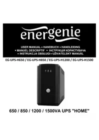 Notice EnerGenie EG-UPS-H1500 Alimentation d'énergie non interruptible