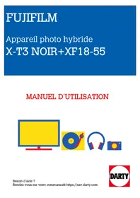 Notice FUJI X-T3 Appareil photo