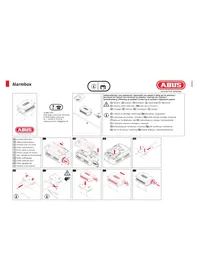 Notice ABUS ALARMBOX Serrure