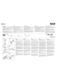 Notice ABUS BAR Système de sécurité et de contrôle d'accès