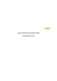 Notice ACER WIRELESSMIRROR HWA1 Vidéoprojecteur