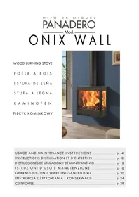 Notice PANADERO ONIX WALL Padella