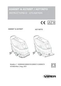 Notice Viper AS7190TO Nettoyant pour sol