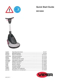 Notice Viper DR1500H Nettoyant pour sol