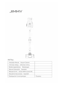 Notice JIMMY H9 FLEX Aspirateur