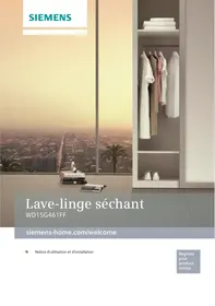 SIEMENS WD15G461FF - Lave-linge séchant
