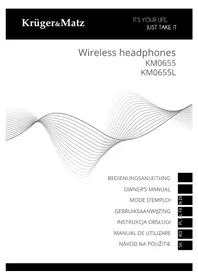 Notice Krüger&Matz F7A Oordopje