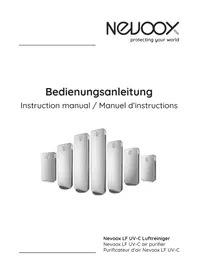 Notice Nevoox LF 2000 UV-C Purificateur d'air
