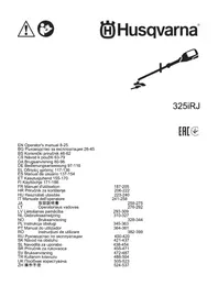 Notice HUSQVARNA 325IRJ Débroussailleuse