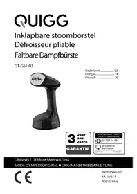 Notice QUIGG GT-GSF-03 Dampfreiniger