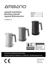 Notice Ambiano GT-WKEDS-12 Wasserkocher