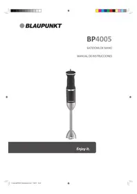 Notice BLAUPUNKT BP4005 Mixeur plongeant