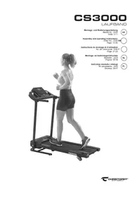 Notice Christopeit CS 3000 Bieżnia