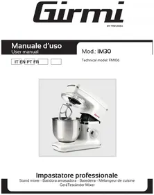 Notice GIRMI IM30 Assadeira