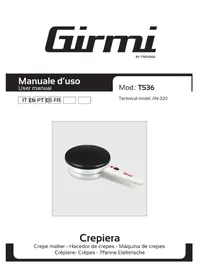 Notice GIRMI TS36 Crepera
